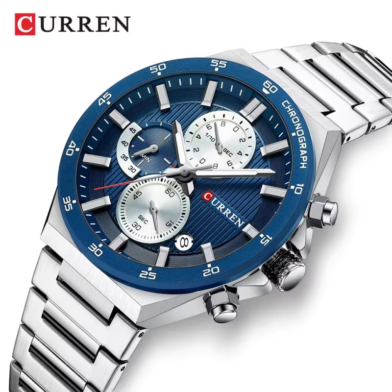 CURREN 8481 Luxury Quartz Watc - Couple Watches Smartwatch ulasan dan harga