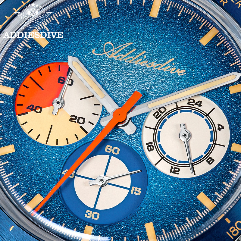 ADDIESDIVE Top Brand AD2551 Ch - Solar Powered Watch ulasan dan harga