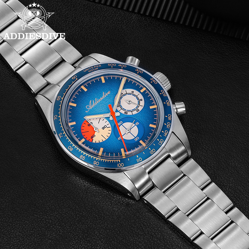 ADDIESDIVE Top Brand AD2551 Ch - Solar Powered Watch ulasan dan harga